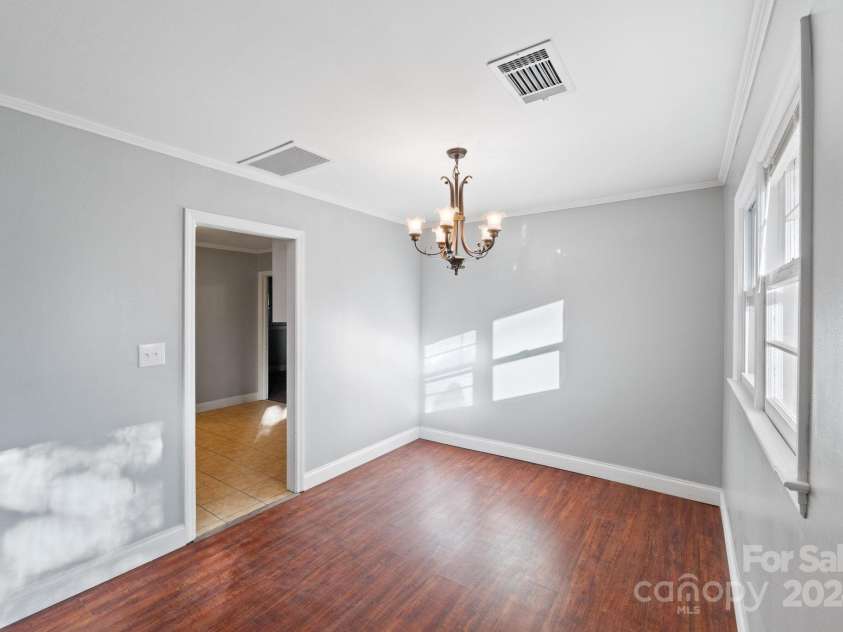 634 Colston Street, Albemarle, NC 28001.  MLS# CAR4208845, YatesRealty ID 2685. Dining room