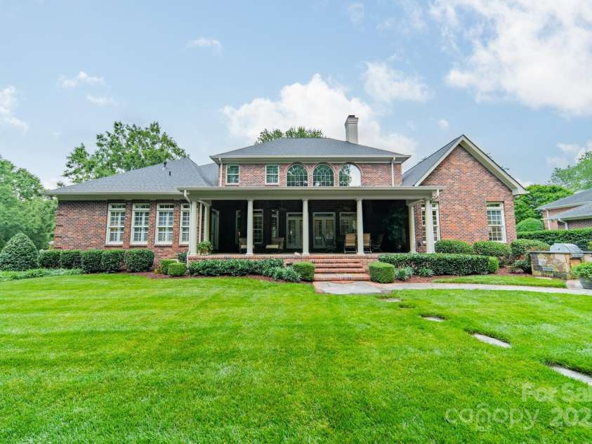 2300 Richardson Drive, Charlotte, NC 28211.  MLS# CAR4266822, YatesRealty ID 26854. Back of home