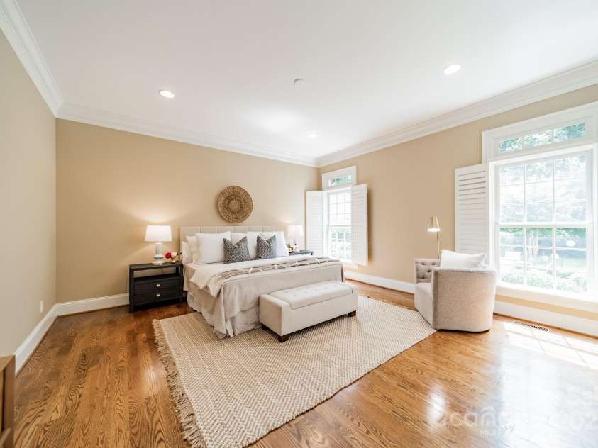 2300 Richardson Drive, Charlotte, NC 28211.  MLS# CAR4266822, YatesRealty ID 26854. Primary bedroom on main