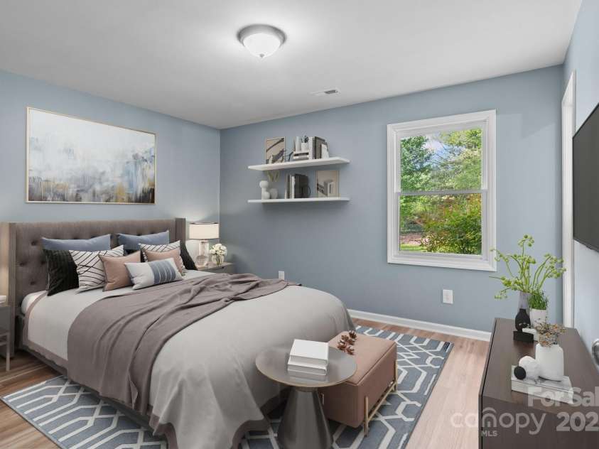 1195 Ralph B Keener Road, Lincolnton, NC 28092.  MLS# CAR4247663, YatesRealty ID 26857. Virtually Staged Bedroom