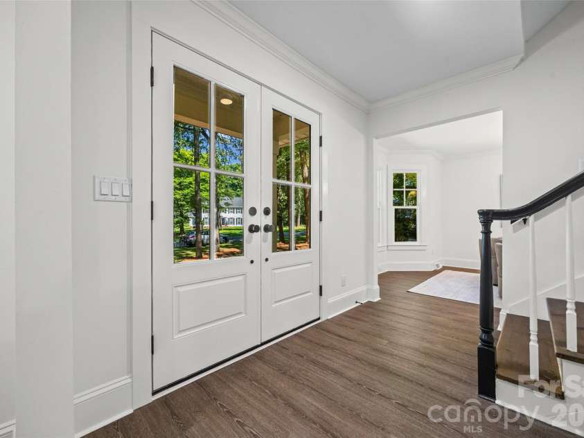 5318 Apple Blossom Court, Mint Hill, NC 28227.  MLS# CAR4378140, YatesRealty ID 26860. Front doors