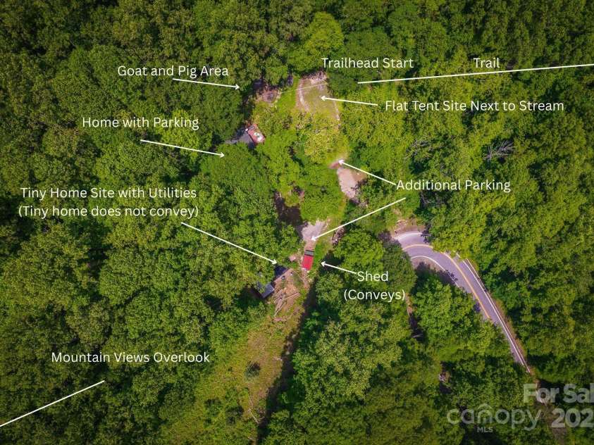 6321 NC 63 Highway, Leicester, NC 28748.  MLS# CAR4264823, YatesRealty ID 26860. 