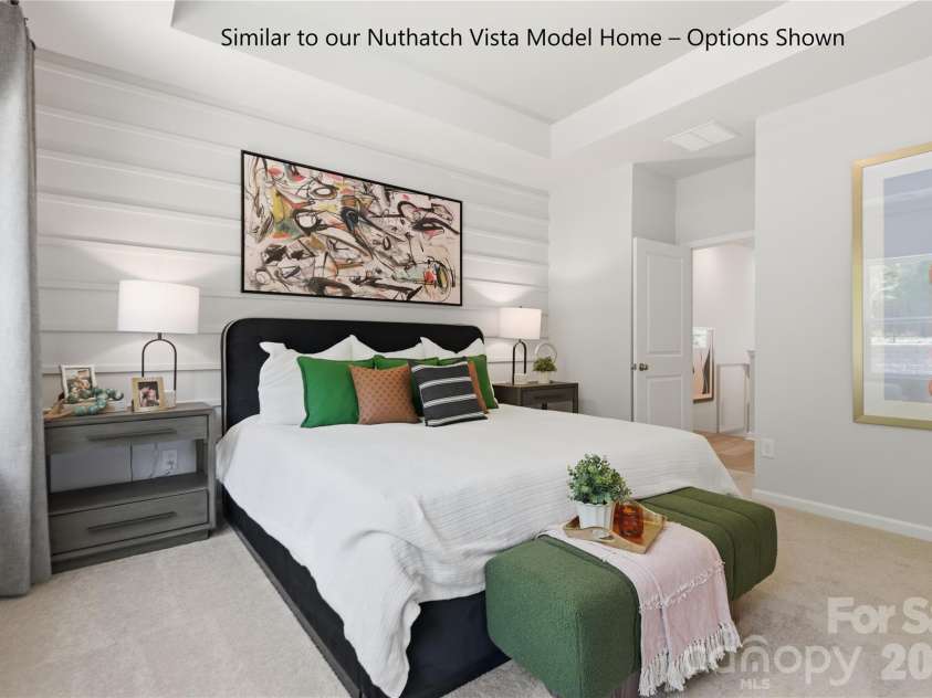 6551 Fire Lily Lane, Charlotte, NC 28216.  MLS# CAR4381491, YatesRealty ID 26862. Owner's Suite