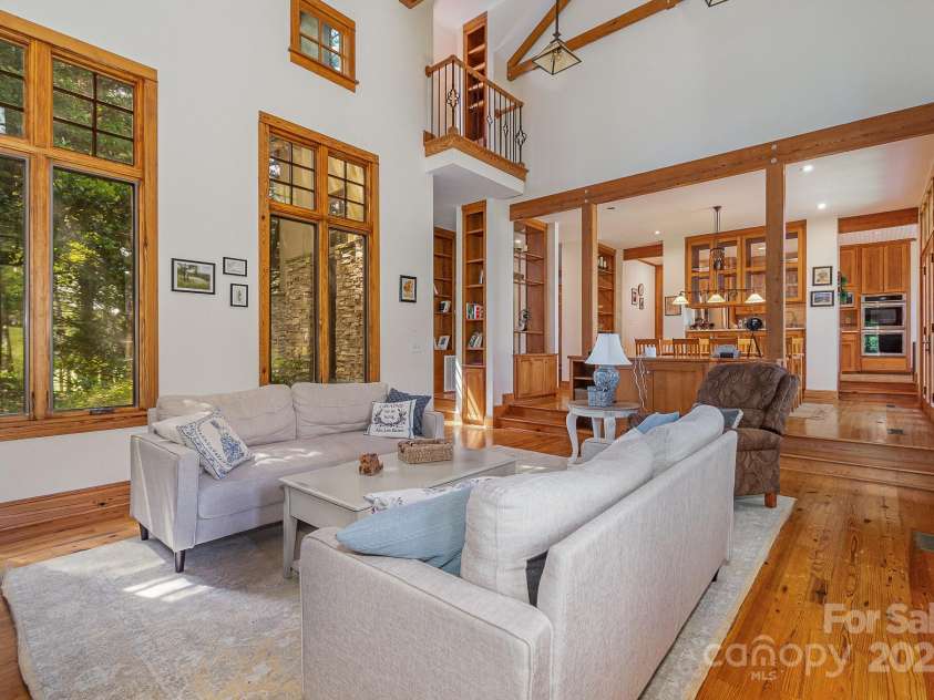 177 Yadkin Falls Road, New London, NC 28127.  MLS# CAR4271733, YatesRealty ID 26865. Living room