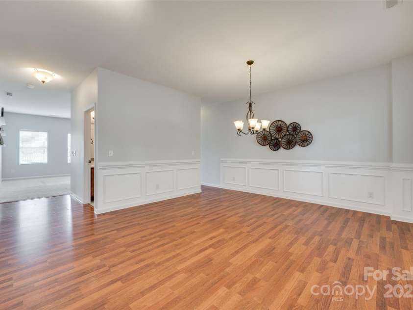 1412 Afternoon Sun Road, Matthews, NC 28104.  MLS# CAR4259106, YatesRealty ID 26877. Dining Room LARGE