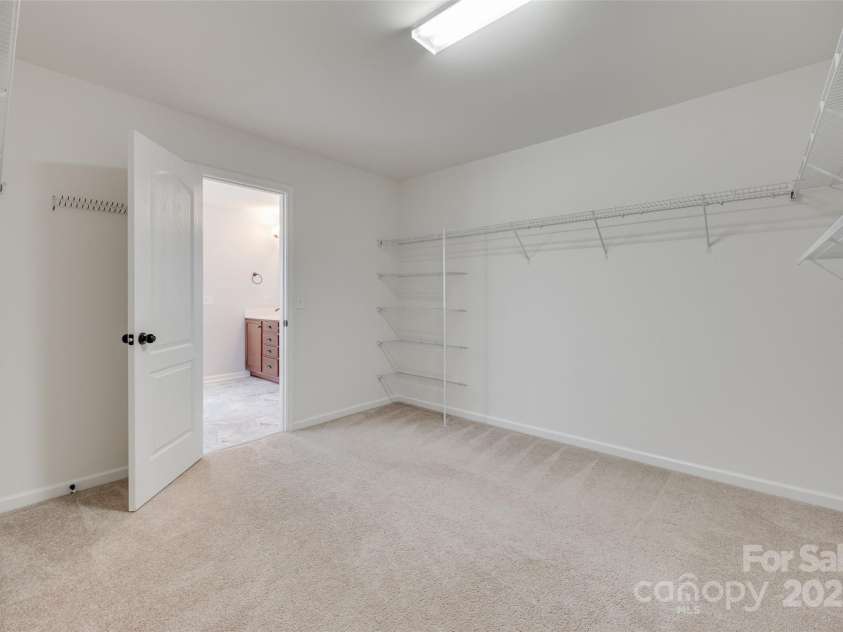 1412 Afternoon Sun Road, Matthews, NC 28104.  MLS# CAR4259106, YatesRealty ID 26877. Primary CLOSET!