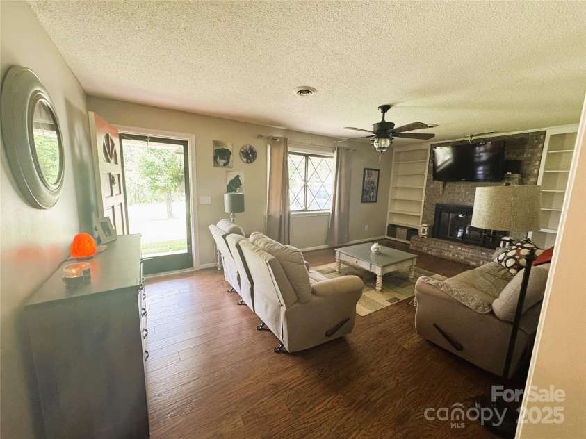 136 Christopher Road, Marion, NC 28752.  MLS# CAR4267352, YatesRealty ID 26878. Living room