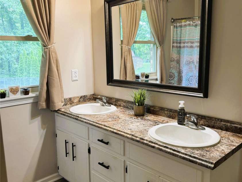 136 Christopher Road, Marion, NC 28752.  MLS# CAR4267352, YatesRealty ID 26878. Sink in bathroom
