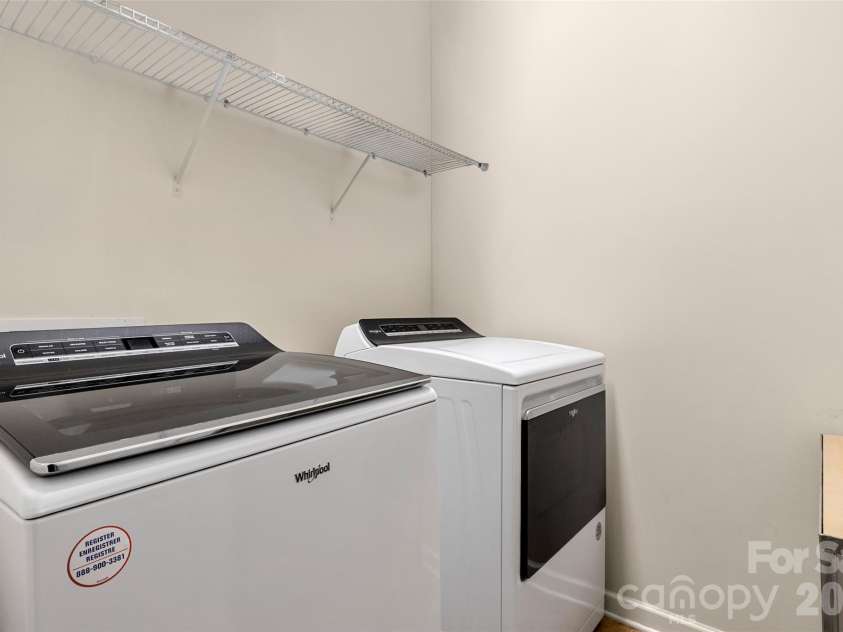3534 Jumprock Road, Fort Mill, SC 29707.  MLS# CAR4348828, YatesRealty ID 26878. Main Level Laundry Room.