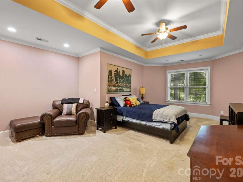 7653 Juniper Lane, Denver, NC 28037.  MLS# CAR4383486, YatesRealty ID 26879. Basement bedroom