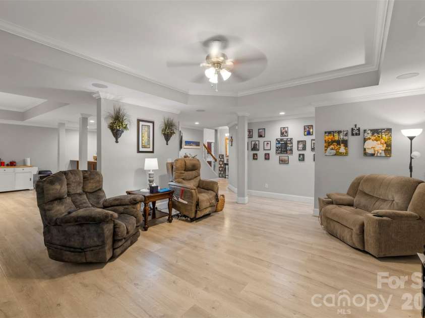 7653 Juniper Lane, Denver, NC 28037.  MLS# CAR4383486, YatesRealty ID 26879. Basement living area