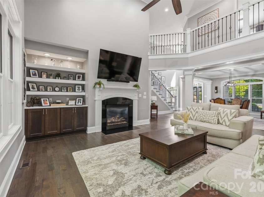 7653 Juniper Lane, Denver, NC 28037.  MLS# CAR4383486, YatesRealty ID 26879. Gas fireplace