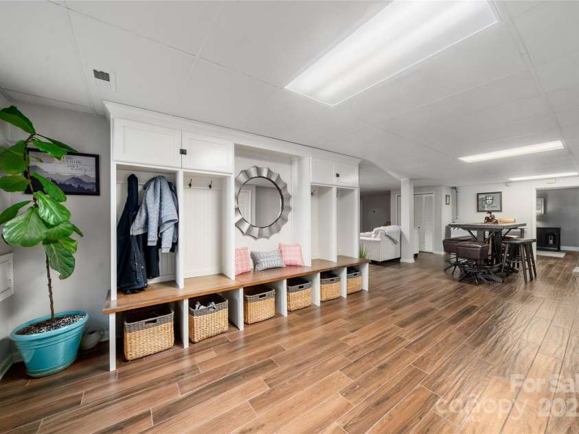 113 Pait Drive, Hendersonville, NC 28791.  MLS# CAR4218353, YatesRealty ID 2688. Mud room entrance on lower level
