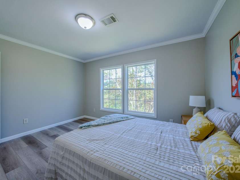 19 New Liberty Road, Leicester, NC 28748.  MLS# CAR4278479, YatesRealty ID 26888. Guest bedroom