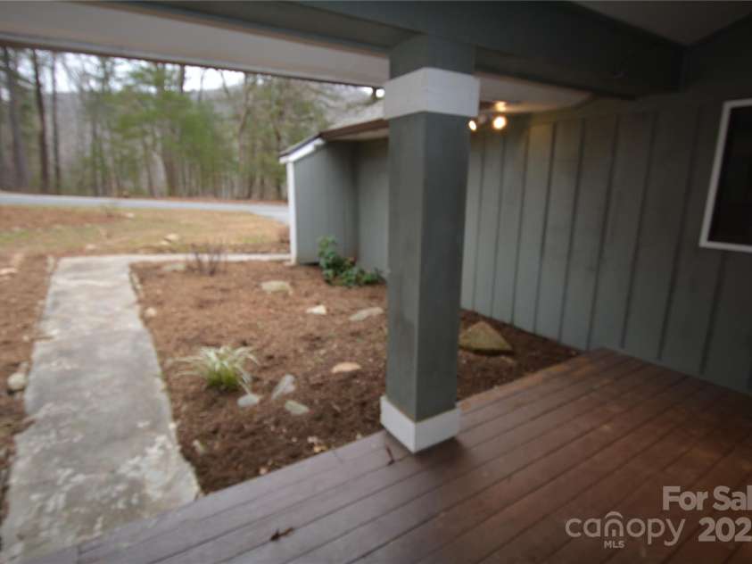 3 Jean Drive, Asheville, NC 28803.  MLS# CAR4229298, YatesRealty ID 2689. Covered Porch