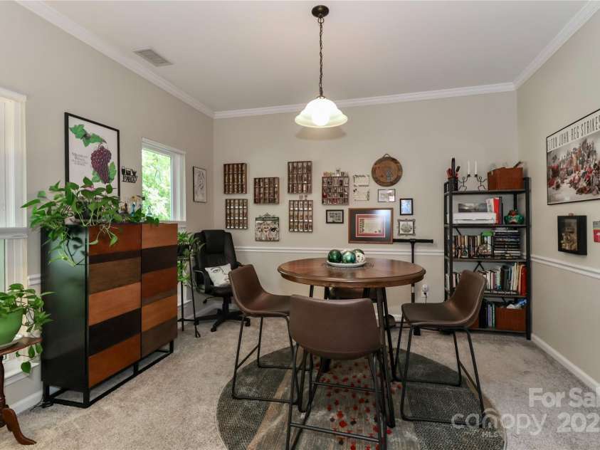 103 Pamlico Lane, Mooresville, NC 28117.  MLS# CAR4273321, YatesRealty ID 26894. 103 Pamlico Lane Dining/Flex Room