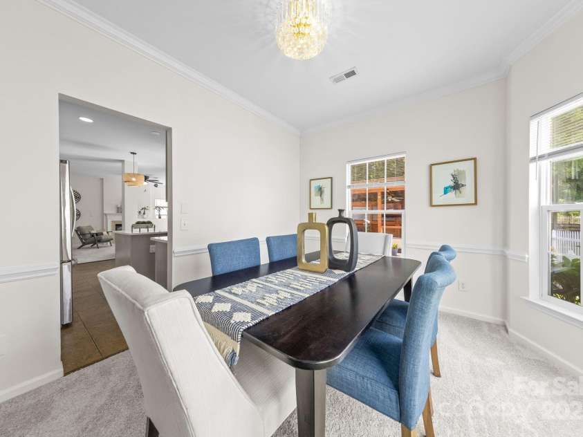 6720 Long Nook Lane, Indian Trail, NC 28079.  MLS# CAR4272978, YatesRealty ID 26895. Formal Dining Room