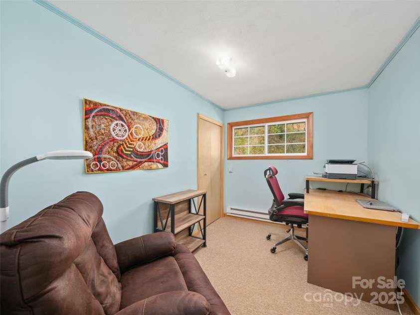 3829 Coxes Creek Road, Burnsville, NC 28714.  MLS# CAR4246043, YatesRealty ID 26911. Bedroom/ Office 