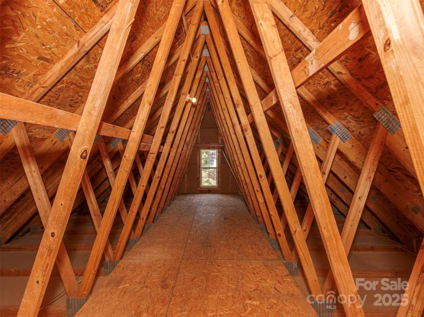 2825 Redfield Drive, Charlotte, NC 28270.  MLS# CAR4253533, YatesRealty ID 26913. 250 sqft over-the-garage walk-in storage space