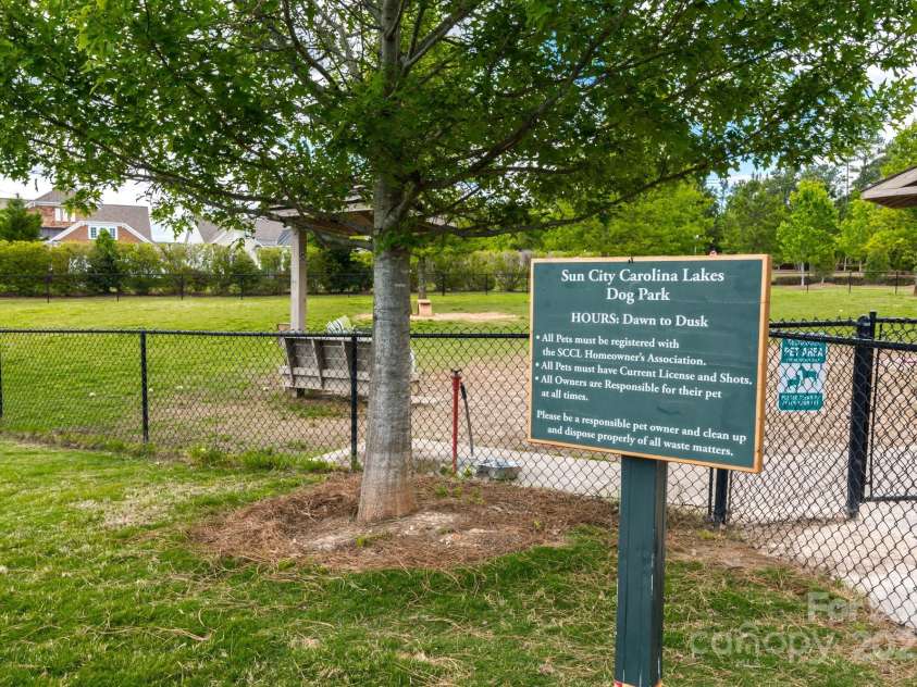 17436 Hawks View Drive, Indian Land, SC 29707.  MLS# CAR4309936, YatesRealty ID 26937. Dog Park