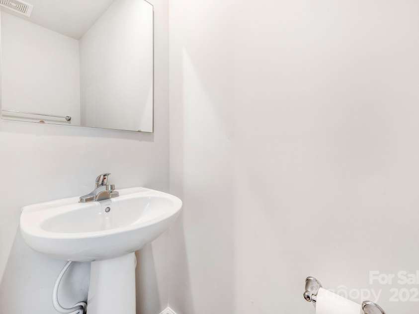 2051 Langer Street, Charlotte, NC 28214.  MLS# CAR4245334, YatesRealty ID 26938. Half bathroom