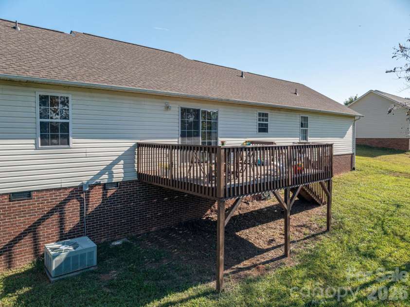 1371 Millrace Drive, Conover, NC 28613.  MLS# CAR4303255, YatesRealty ID 2694. Back