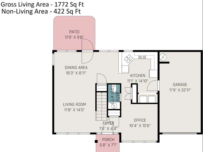 10506 Gold Pan Road, Charlotte, NC 28215.  MLS# CAR4280921, YatesRealty ID 26948. 
