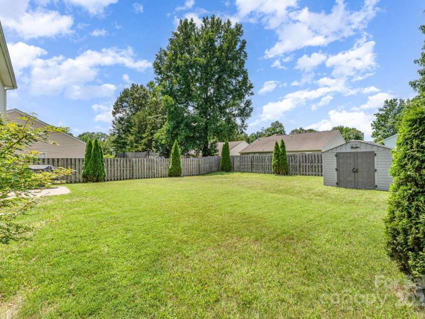 10506 Gold Pan Road, Charlotte, NC 28215.  MLS# CAR4280921, YatesRealty ID 26948. Shed will convey as-is
