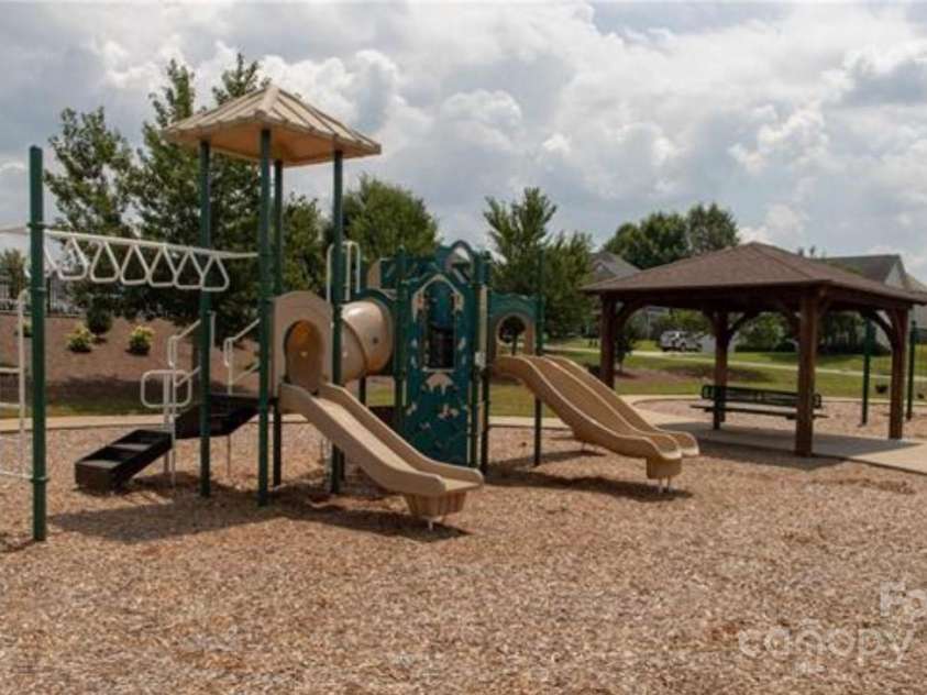 159 Saye Place, Mooresville, NC 28115.  MLS# CAR4255738, YatesRealty ID 26952. Community Playground and Covered Area