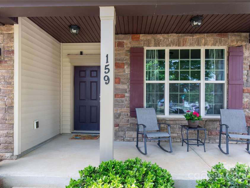 159 Saye Place, Mooresville, NC 28115.  MLS# CAR4255738, YatesRealty ID 26952. Enjoy the covered front porch