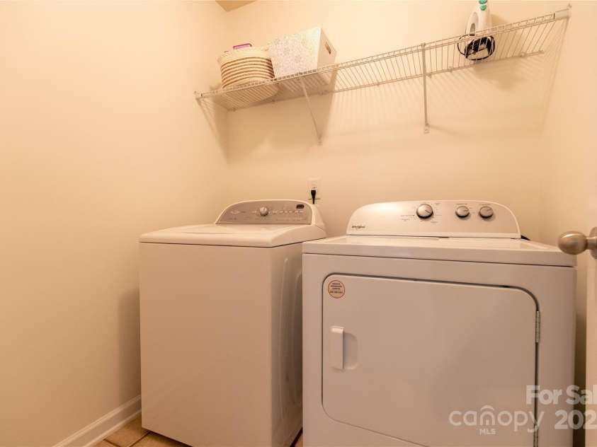 159 Saye Place, Mooresville, NC 28115.  MLS# CAR4255738, YatesRealty ID 26952. Laundry Room conveniently located near Bedrooms