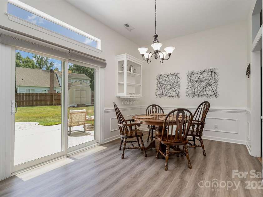 8000 Rachel Court, Waxhaw, NC 28173.  MLS# CAR4274622, YatesRealty ID 26955. Dining Room