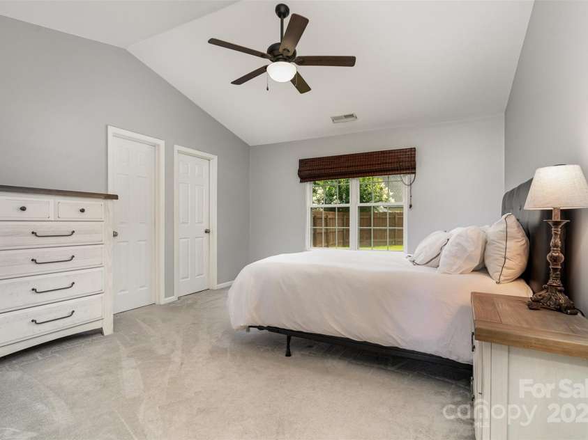 8000 Rachel Court, Waxhaw, NC 28173.  MLS# CAR4274622, YatesRealty ID 26955. Primary Bedroom