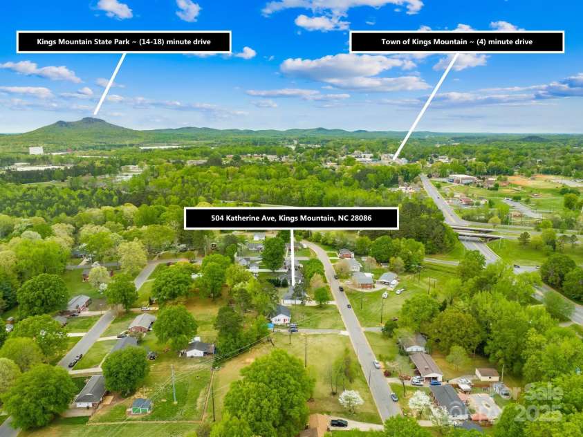 504 Katherine Avenue, Kings Mountain, NC 28086.  MLS# CAR4240917, YatesRealty ID 26957. Close to Kings Mountain State Park