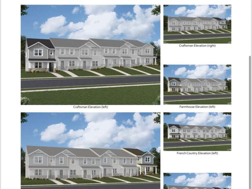 2642 Selbourne Drive, Gastonia, NC 28052.  MLS# CAR4283354, YatesRealty ID 26967. Exterior elevation Representation only.