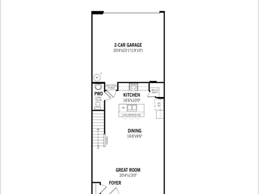 2644 Selbourne Drive, Gastonia, NC 28052.  MLS# CAR4283484, YatesRealty ID 26968. Shelby floorplan for representation only. Colors and finishes will vary!