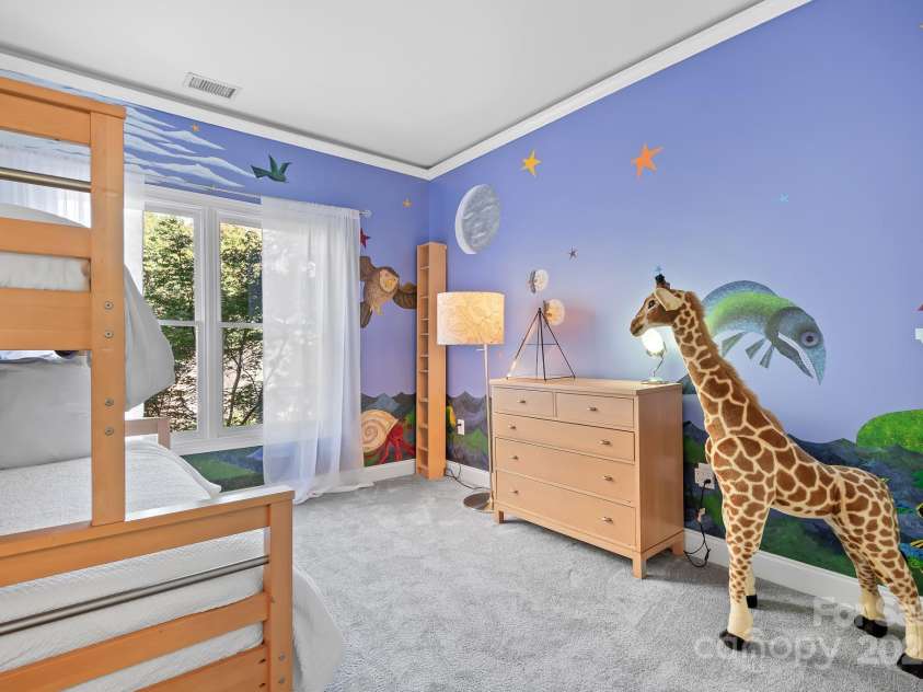 16033 Agincourt Drive, Huntersville, NC 28078.  MLS# CAR4313163, YatesRealty ID 2699. Bedroom 3 with J&J ensuite to Bedroom 2