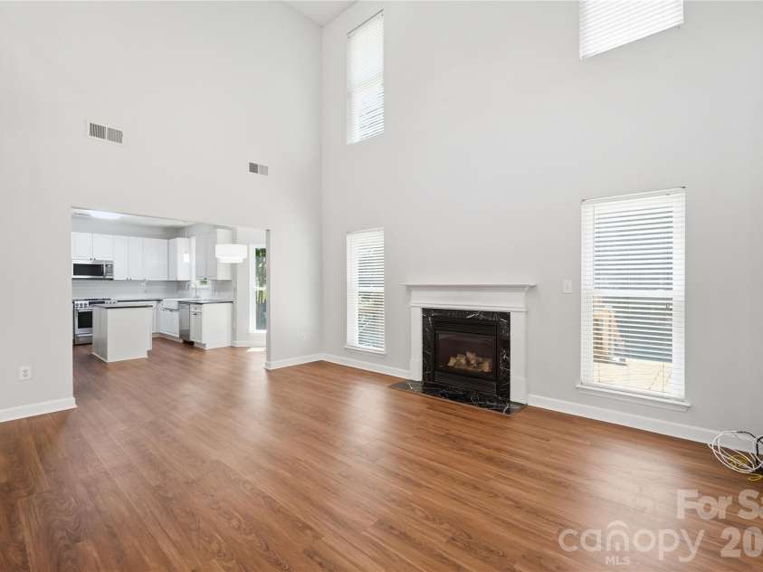 157 Lighthouse Road, Mount Holly, NC 28120.  MLS# CAR4379658, YatesRealty ID 26991. Great room towards kitchen
