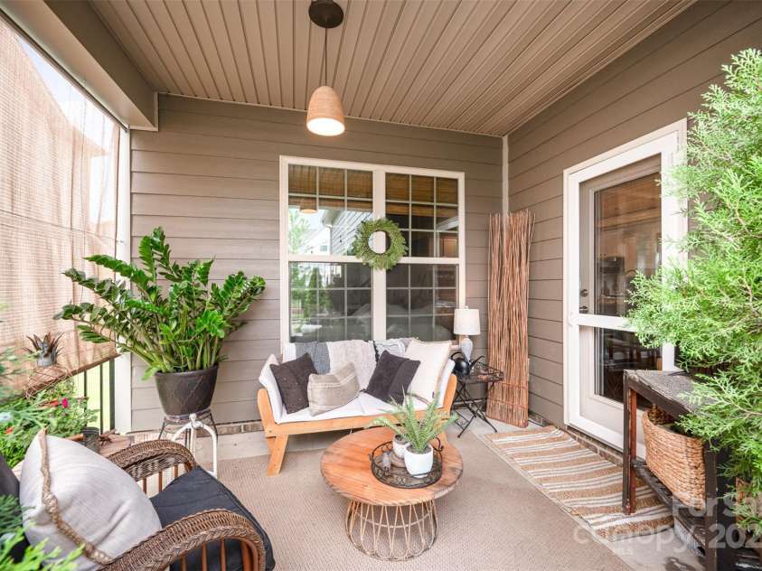 915 Claires Creek Lane, Davidson, NC 28036.  MLS# CAR4264930, YatesRealty ID 27003. Back patio