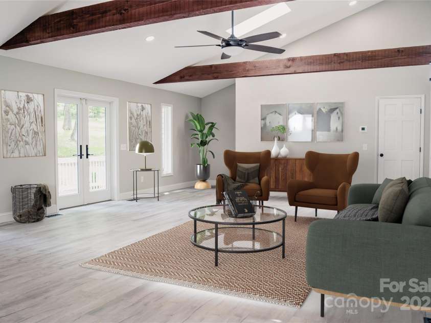 136 Day Drive, Boone, NC 28607.  MLS# CAR4270315, YatesRealty ID 27004. *This photo has been virtually staged*