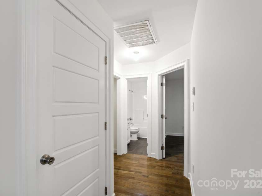 8782 Shepherd Court, Connelly Springs, NC 28612.  MLS# CAR4271884, YatesRealty ID 27006. Hall to Bedrooms 