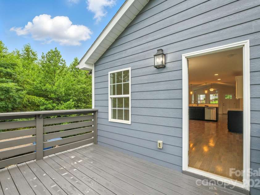 8782 Shepherd Court, Connelly Springs, NC 28612.  MLS# CAR4271884, YatesRealty ID 27006. Walkout to Back Porch