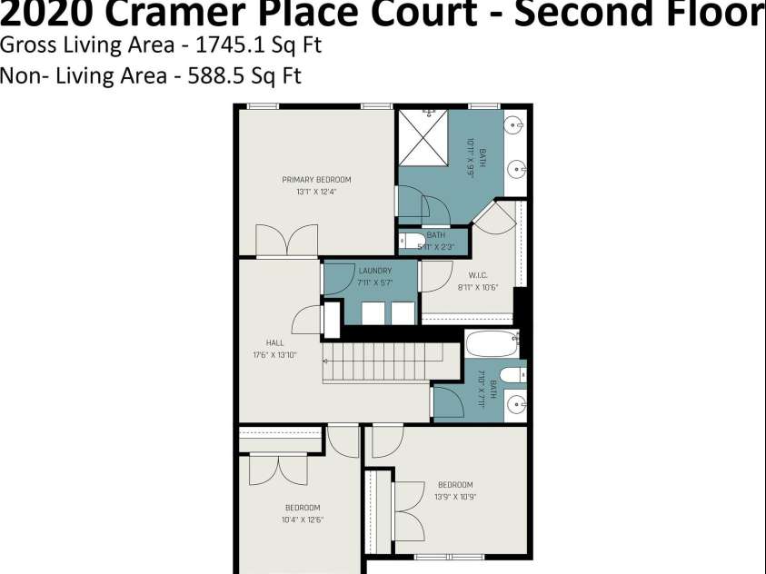 2020 Cramer Place Court, Cramerton, NC 28032.  MLS# CAR4368017, YatesRealty ID 27009. 