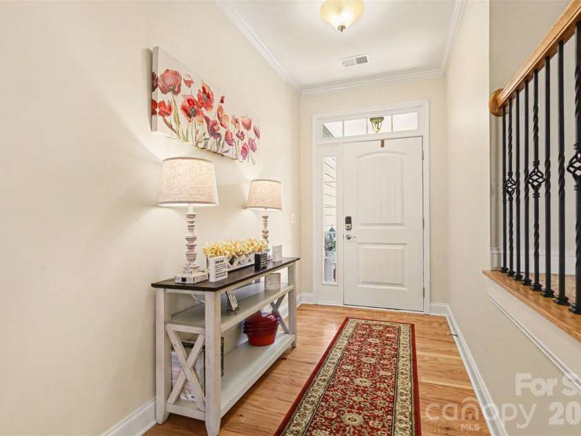 2020 Cramer Place Court, Cramerton, NC 28032.  MLS# CAR4368017, YatesRealty ID 27009. Foyer