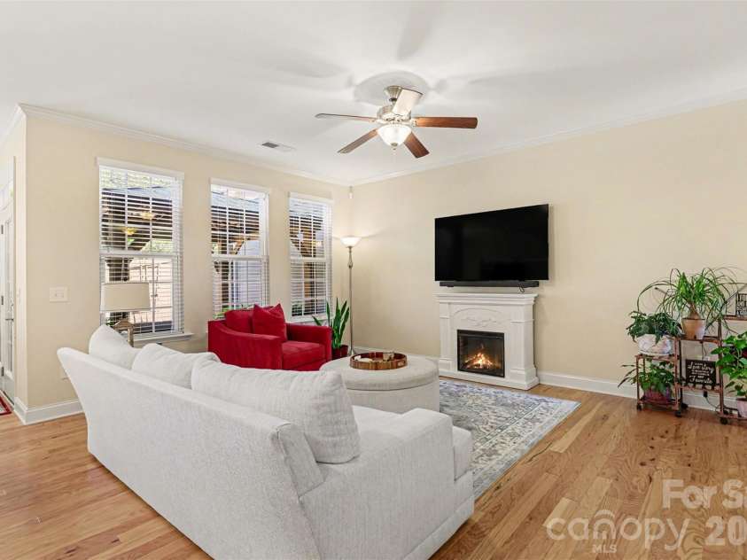 2020 Cramer Place Court, Cramerton, NC 28032.  MLS# CAR4368017, YatesRealty ID 27009. Living room