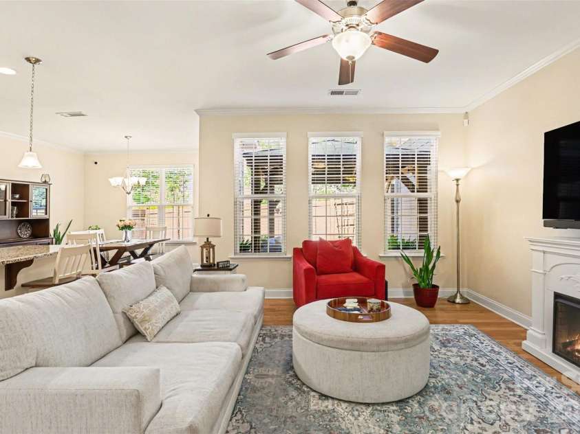 2020 Cramer Place Court, Cramerton, NC 28032.  MLS# CAR4368017, YatesRealty ID 27009. Living room