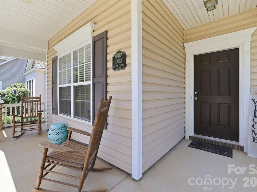1008 Triple Crown Drive, Indian Trail, NC 28079.  MLS# CAR4380738, YatesRealty ID 27010. 