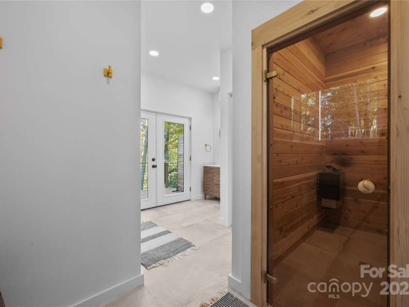 1075 Center Court Drive, Boone, NC 28605.  MLS# CAR4313256, YatesRealty ID 2702. Lower-level spa