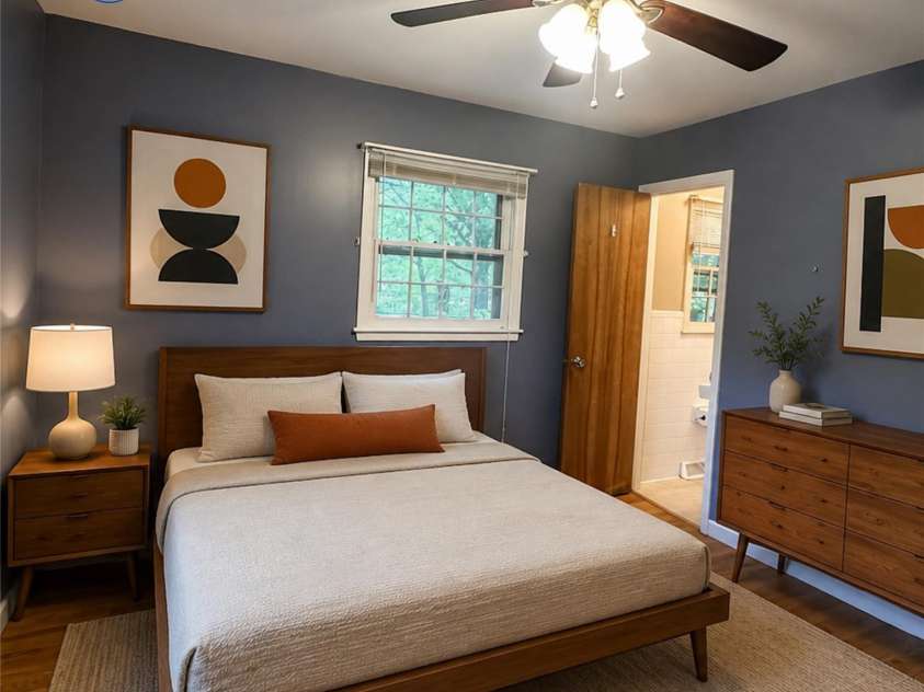 406 L Street, Newton, NC 28658.  MLS# CAR4376383, YatesRealty ID 27025. AI decorated photo