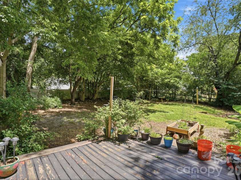 1815 Hemlock Avenue, Gastonia, NC 28054.  MLS# CAR4383647, YatesRealty ID 27033. Back Patio Deck